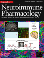 Journal of Neuroimmune Pharmacology (June 2013)