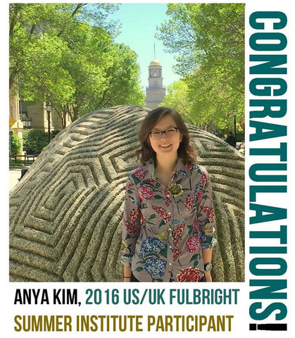 Anya Kim Fulbright Summer Institute Scholarship